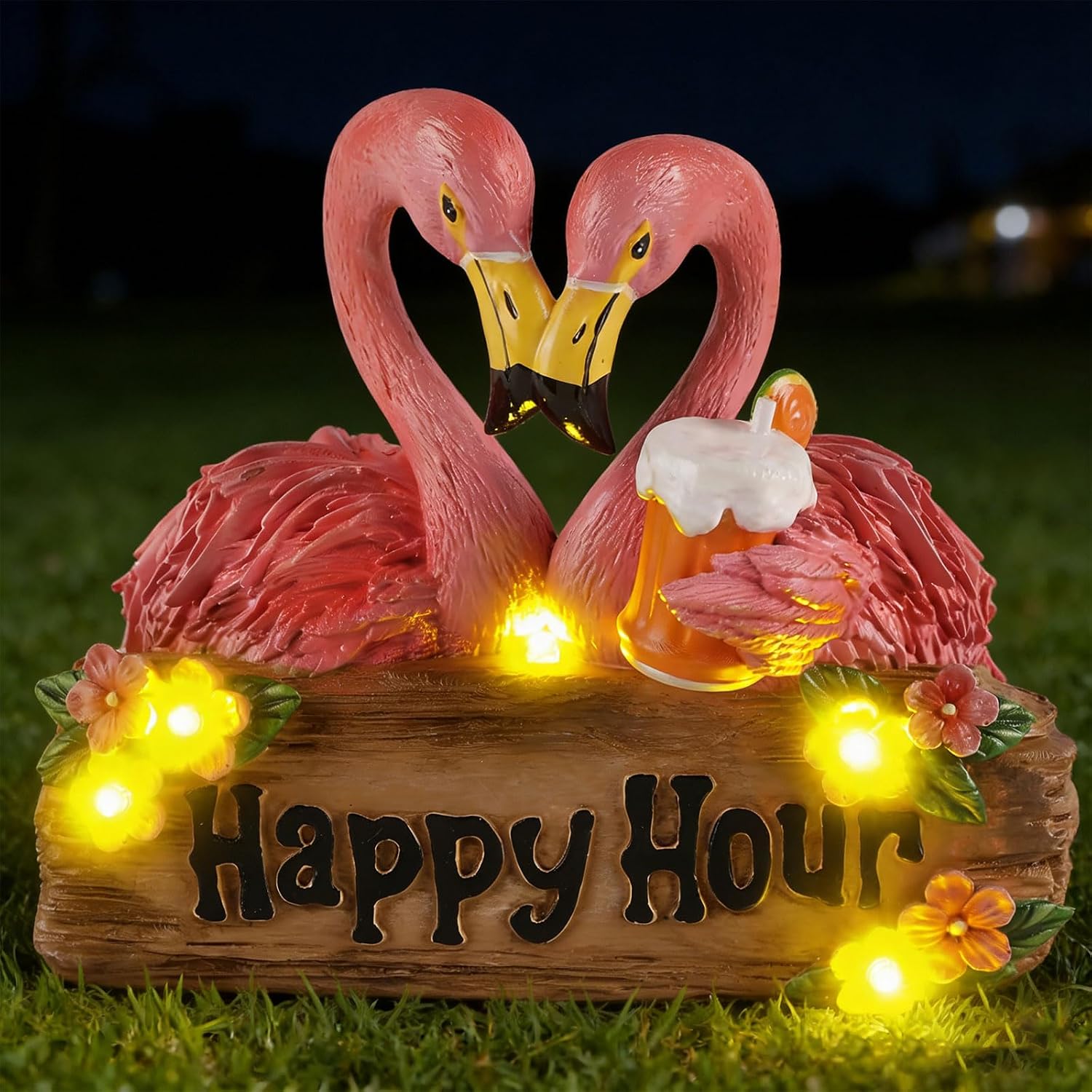 Yhsolar Solar Flamingo Garden Decor Energy — WeirdThingsToBuy weird find