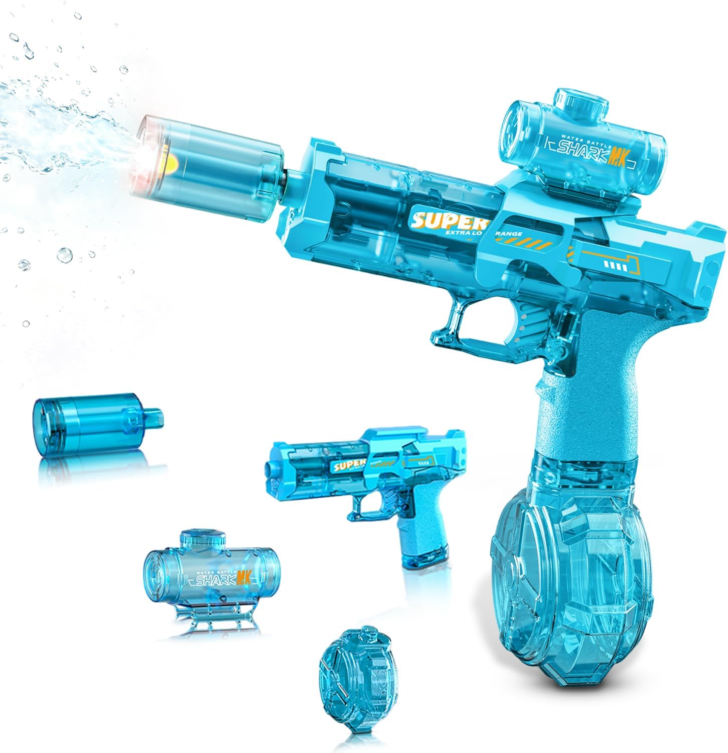 Yriowmi Electric Water Gun Full Energy — WeirdThingsToBuy weird find
