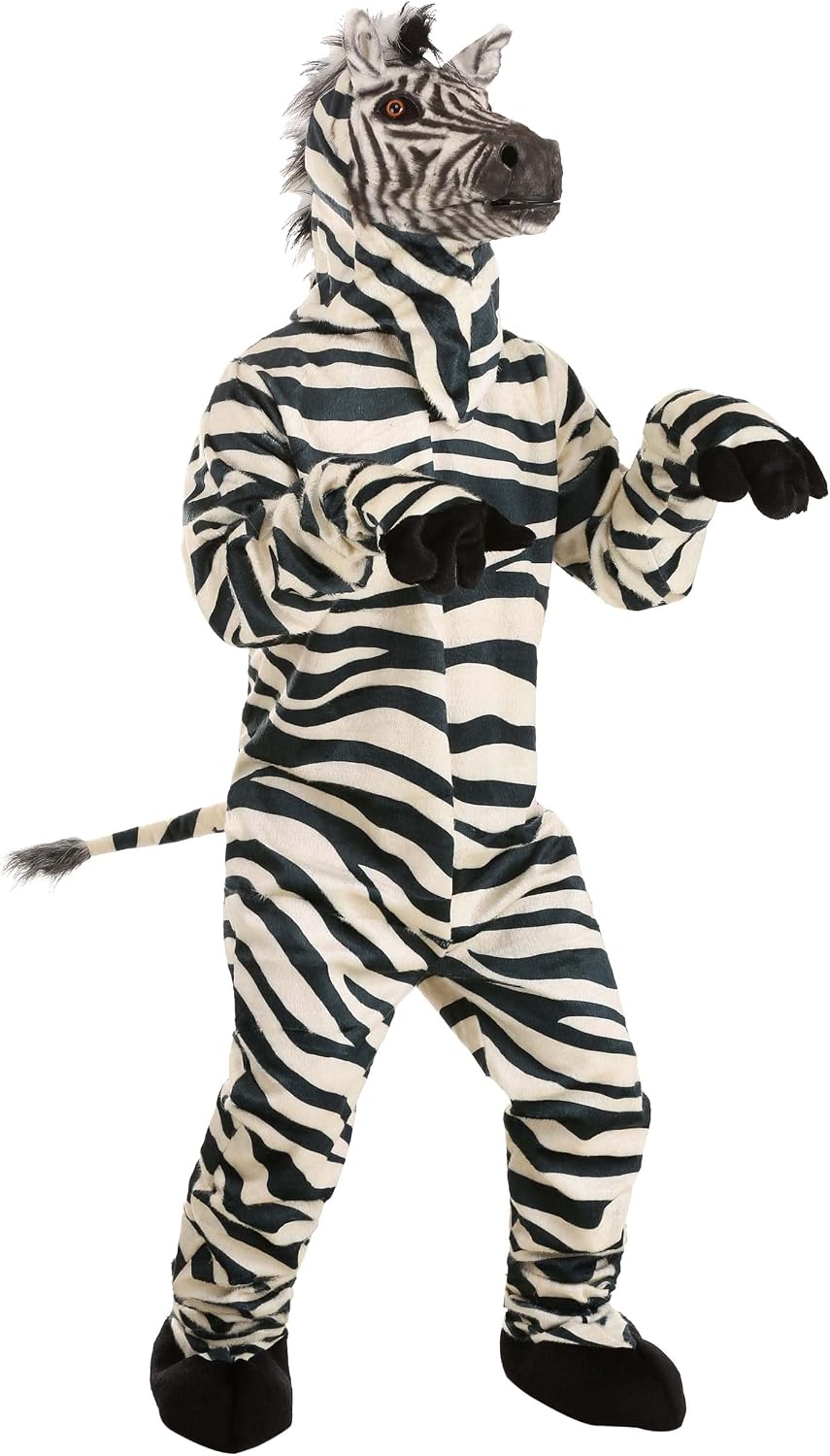 Zebra Mascot & Mouth Mover Energy — WeirdThingsToBuy weird find