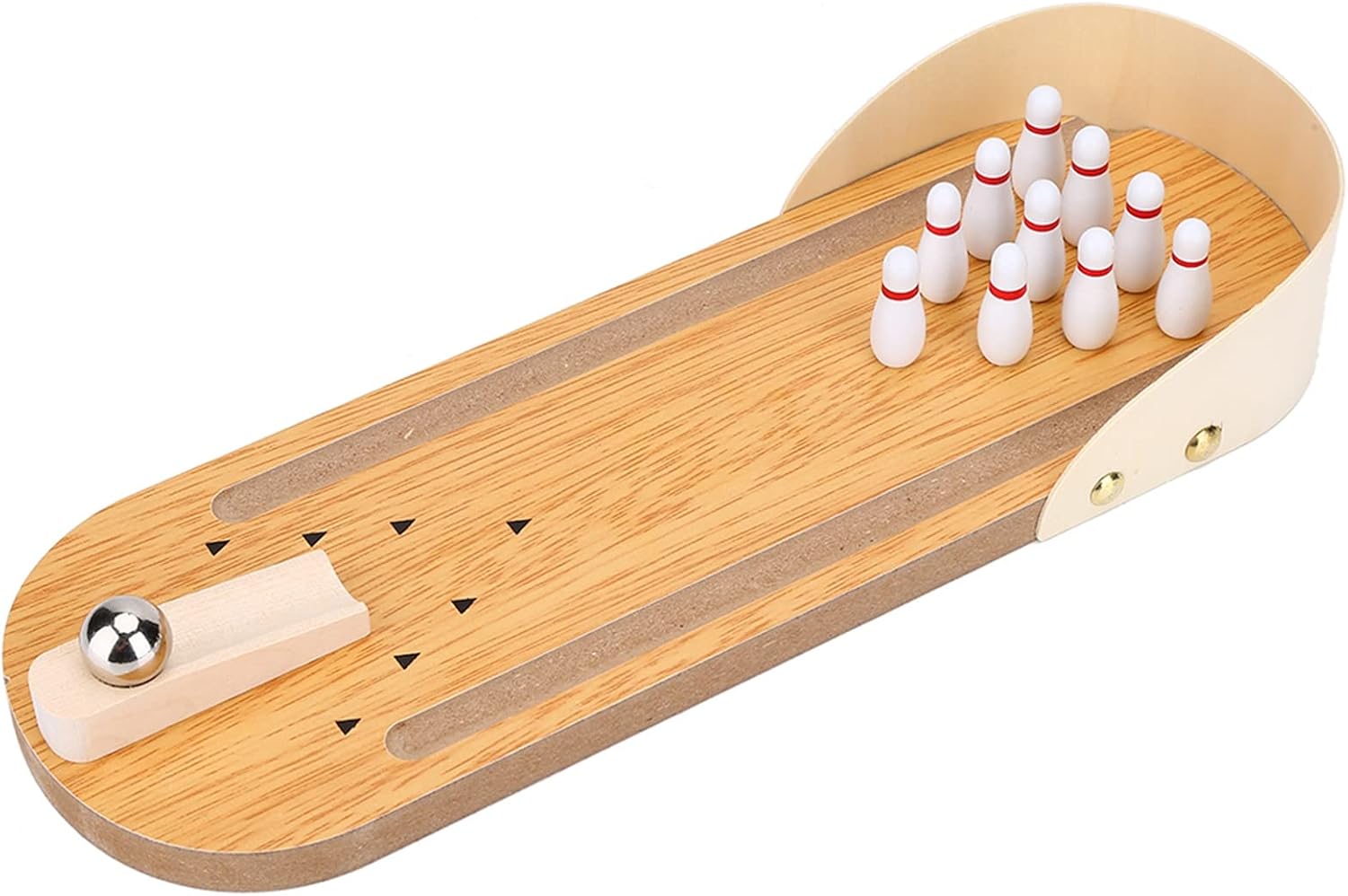 Zopsc Wooden Table Mini Bowling — WeirdThingsToBuy weird find